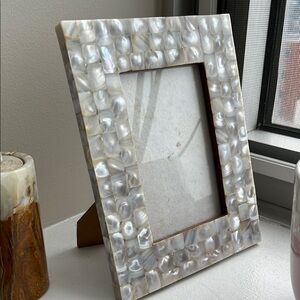 Elegant Mother of Pearl Photo Frame